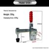 XB-101-A Adjustable 304 Stainless Steel Quick Latch Clamp for Workpiece Fixing