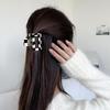 Manbna Hair Checkerboard Check Pattern Women's Updo