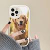 Schattige Labrador Hond Telefoonhoesje Hard Leer Voor iPhone 14 13 12 Mini 11 14 Pro Max Xs X Xr 7 8 Plus Fundas