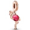 Pink Flamingo Apple Scaled Fish Shopping Handbag Airplane Pendant Bead 925 Sterling Silver Charm Fit Europe Bracelet Jewelry
