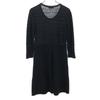 MAX&CO Long Sleeve Knit One Piece S Black Women Used