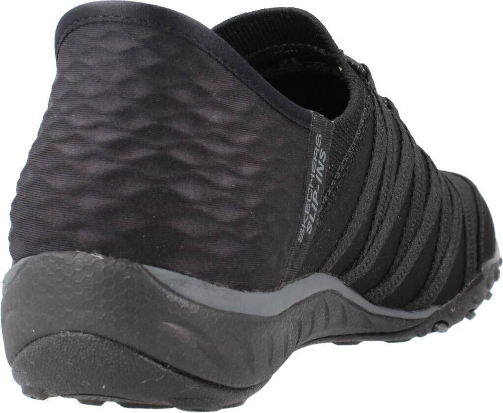 Skechers Breathe-Easy - Roll-With-Me Women's Sneakers Black