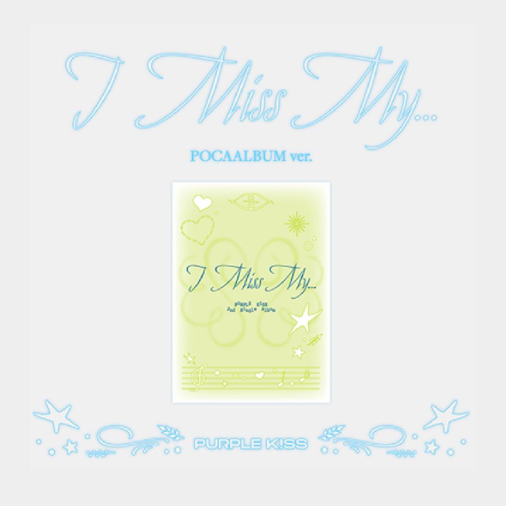 Pre-order PURPLE KISS 2nd Single Album I Miss My... POCAALBUM & bizent POB
