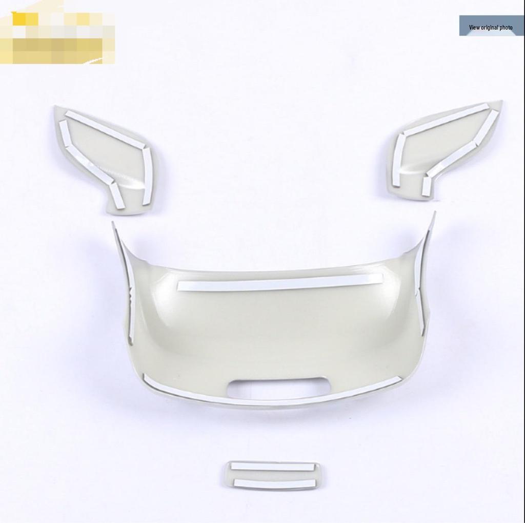 GLB Armrest Box Front Trim Sequin Sticker for Center Handle