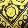 Versace Kissen-Innentasche andere barocke Muster gelb/schwarz / rote Seide _ Gebraucht
