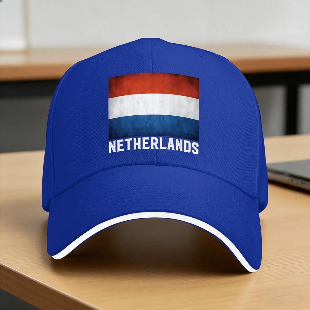 Netherlands Dutch Flag Baseball Cap Couple Women Design Trucker Hat Summer Fashion Outdoor Sport Hot Sale Baseball Caps