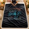 Flannel BlanketLed Zeppelin Warm Soft Throw Blanket for Indoor Sofa Bed Living Room Use