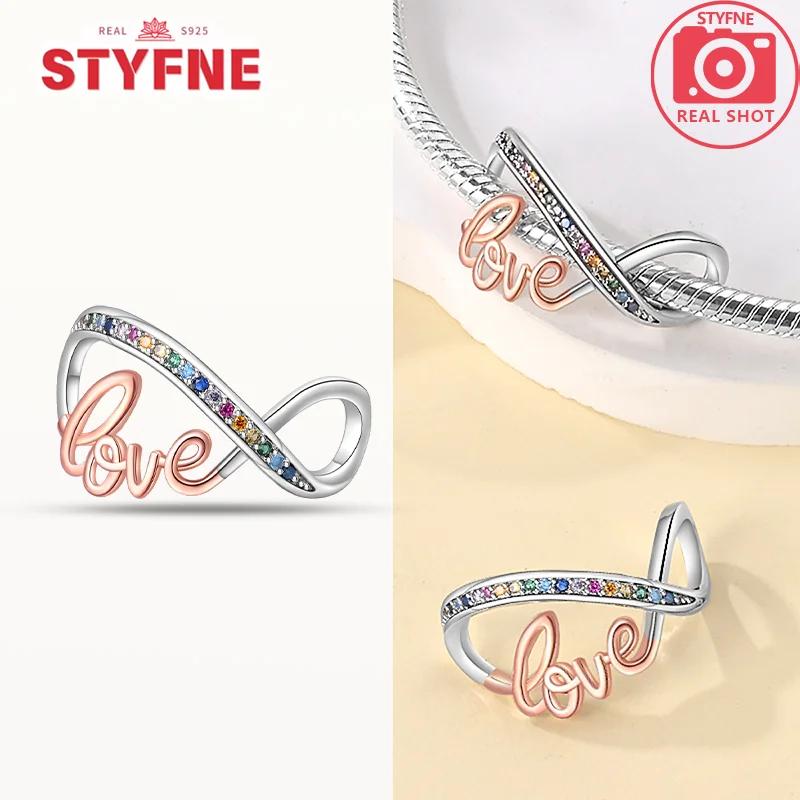 Exquisite Original Couple Love Boy&Girl Dangle Charms Heart Beads Copper Bracelet For Women Diy Jewelry Gift Charms Beads