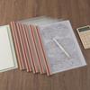 10pcs A4 Rod Binder Clips,Thickened PP Material,Transparent Colorful Document Holders, Large Capacity Book Covers,Office Supplie