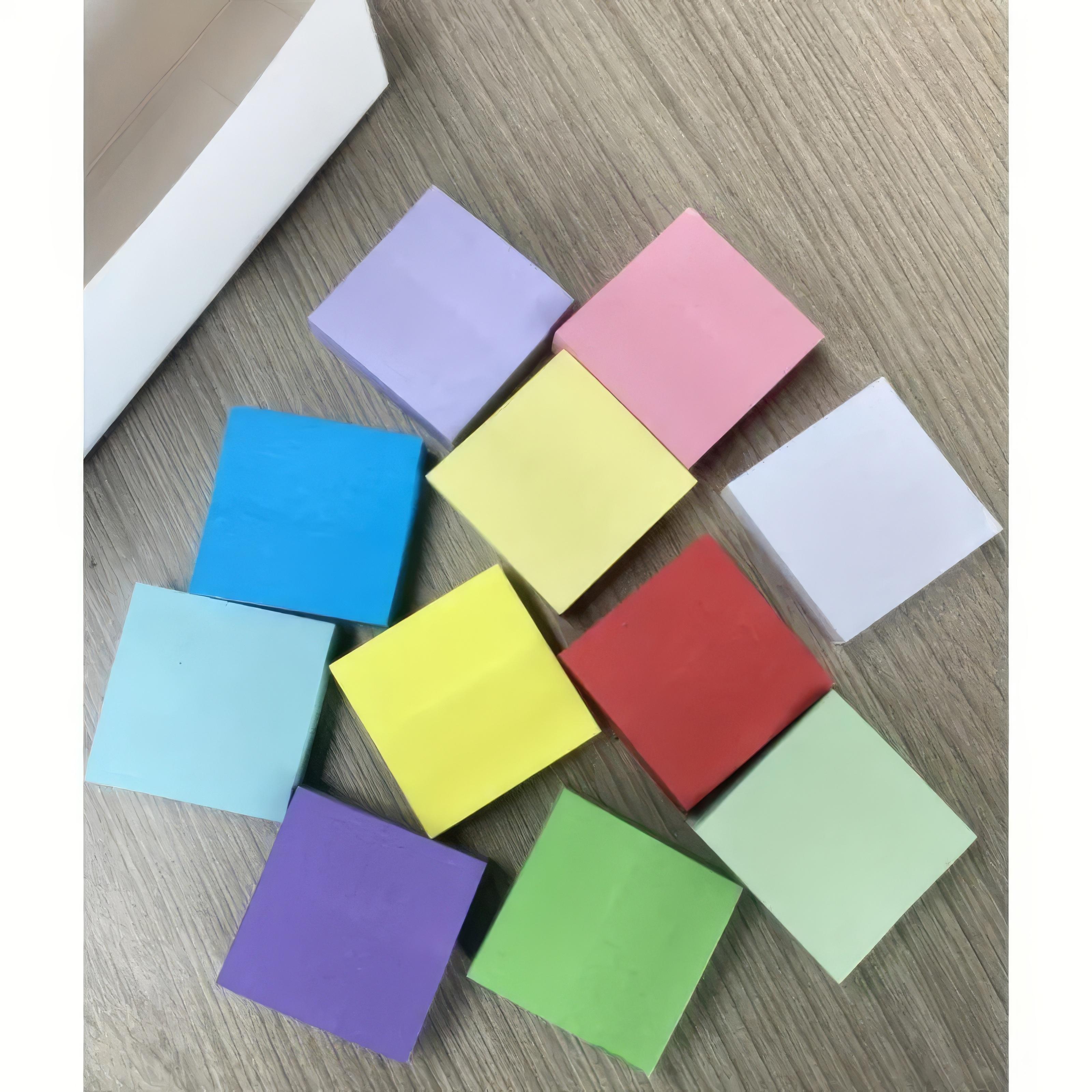 

11 Rainbow Colored Sticky Notes, Self-adhesive Notes, Suitable for Daily Work, Document and Material Classification 1/box