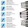 Silicone Paint Gadget with Soft Tip Sculpting Brush for Polymer Pottery Shaping