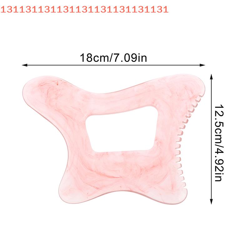 Körperpflege Massagegerät Harz Gua Sha Körperwerkzeug für Cellulite-Massage Lymphdrainage Gesicht Rücken Formung