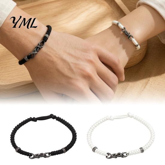 Minimalist Boho Jewelry Gift Braided Bracelet for Men Women, Handmade Adjustable String Casual Fashion Wrist Bracelet, Romantic Woven Rope Wristband