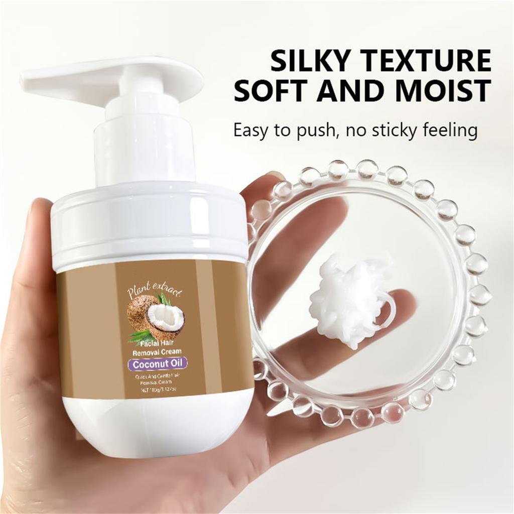Facial Hair Removal Cream, Facial Hair Removal Cream For Women,Facial Depilatory Creams, Based Gentle Body HairRemover Creams For Smooth Skin