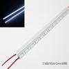 1Pcs Super Bright 72LEDs LED bar DC12V 50cm kitchen storage shelf LED profile aluminum channel rigid strip for indoor lighting