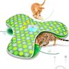 Real Mouse Squeaky Automatic Hide and Seek Interactive Chase Game with Flashing Lights Self-Hi Relieving Stuffy Pet Toy