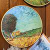 10 Inch Van Gogh Painting Porcelain Decorative Wall Plate Ceramic Creative Art Disc European Decoration Plates