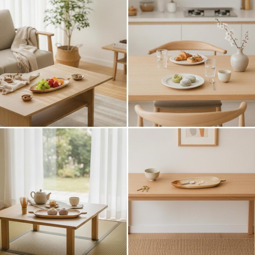 LeafShaped Tray Elongated with Handle Wood Wooden Serving Platter for Tabletop Display, Tea