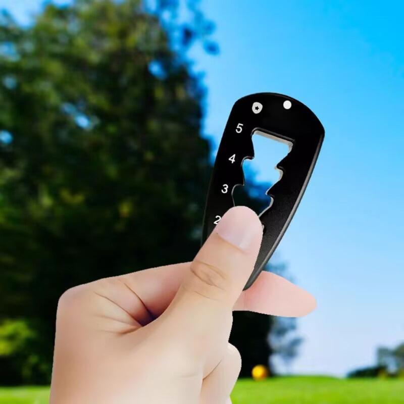 2Pcs Golf Seat Height Adjuster Height Measuring Device Adjustable Golf Tees Height Tool Precisions Tees Height Setter