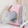 Bird Backpack Bird Carrier Travel Bag for Birds ParrotS Small Pet Acrylic Bubble Portable Bird Cage Outdoor Travel Hiking