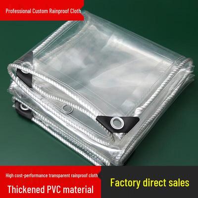 PVC Transparent Rainproof Tarp