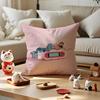 Singer EEmilia Mernes Cushion Cover Silky Short Plush Invisible Zipper Dustproof Sofa Pillow Case for Home Decor