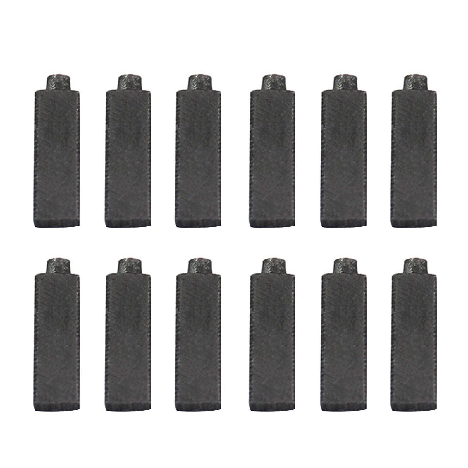 

12 шт. Угольные щетки Якоря Двигатель Электрический фен Генераторы Комплект Для Якорей Двигатель Электрический фен Электроинструмент