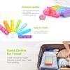 Premuim Weekly Pill Box Cases Organizer Large 7 Day Pill Box 3 Times A Day Container Portable for Medication Vitamins Fish Oil
