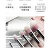5 Pcs Makeup Brush Set With Mirror Portable Complete Cosmetic Brushes Daily Beauty Touch Ups