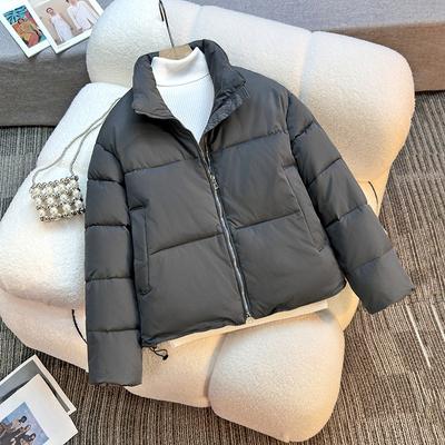 New Down Cotton-padded Jacket Women's Short Loose Korean Version of Thick Cotton-padded Jacket Short Bread Coat.
