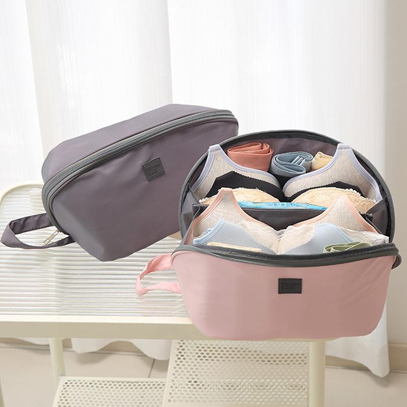 Multifunctional Underwear Storage Bag Travel Clothes Bra Socks Divider Organizer Pouch Portable Cosmetic Stuff Washing Bag