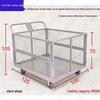 Zhanshen Yongzhi Heavy-Duty Mesh Warehouse Utility Cart