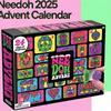 3D Christmas Advent Calendar 2025-24 Days of Sensory Surprises - Squishy Toys with Fun Shapes and Textures 24 Doh Toys In One Calendar