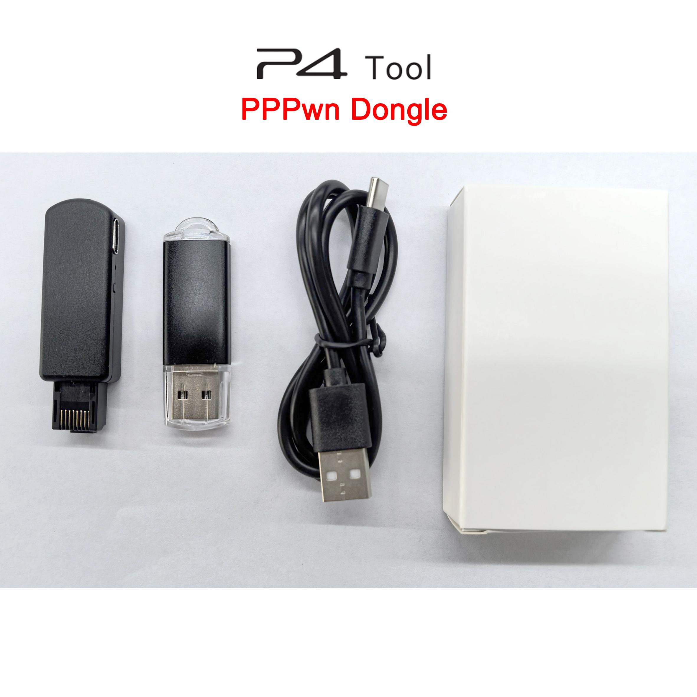 

Набор модов JB Tool Mod Set с USB-ключом One-Key и кабелем Ethernet Type-C, USB-адаптер JB для систем PS4/PS4 Pro/PS4 Slim с прошивкой 9.0-11.0 чёрный