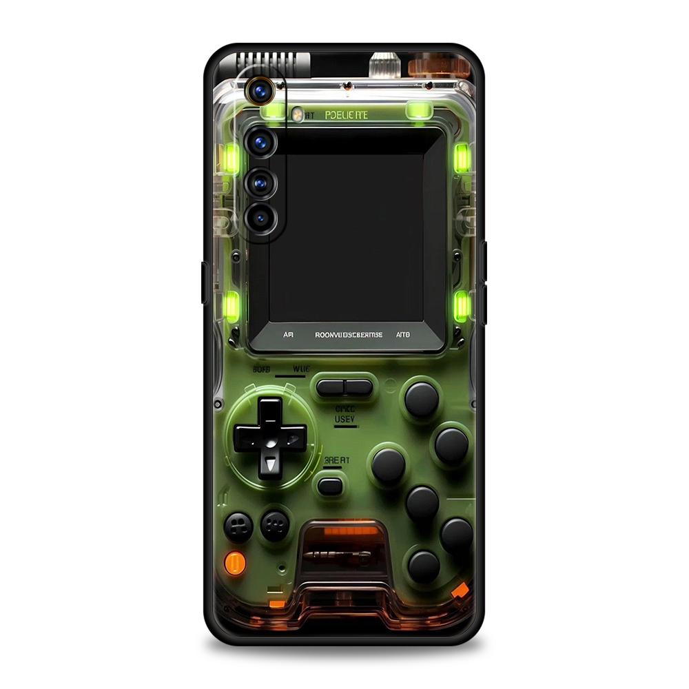 Painted Gaming Consoles Soft TPU For Realme 12 11 10 9 Pro Plus GT2 GT3 GT5 7 8 Pro C21 C25 C35 Pro 5G Shockproof Phone Case Bag