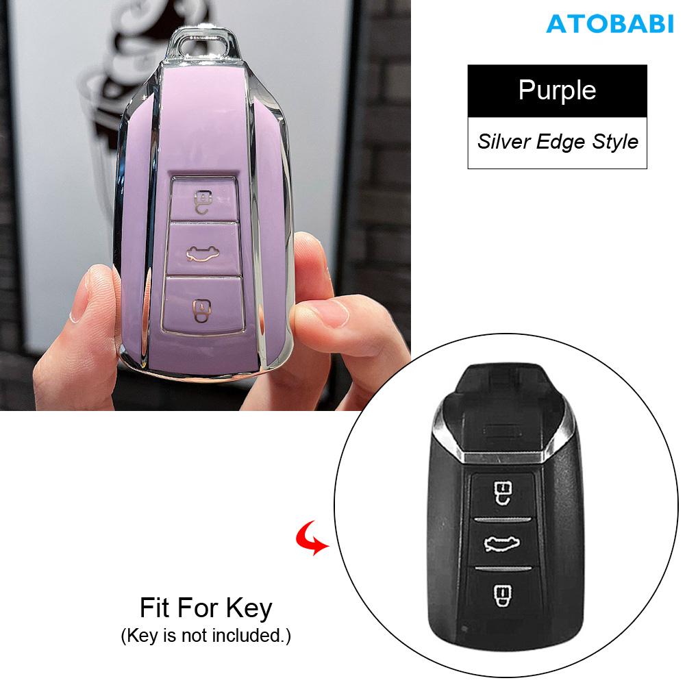 Tpu Car Key Cover Smart Keyless Entry Remote Fobs Cases Keychain Holder Auto Accessories Supplies For Dfsk Dongfeng Aeolus Ax7