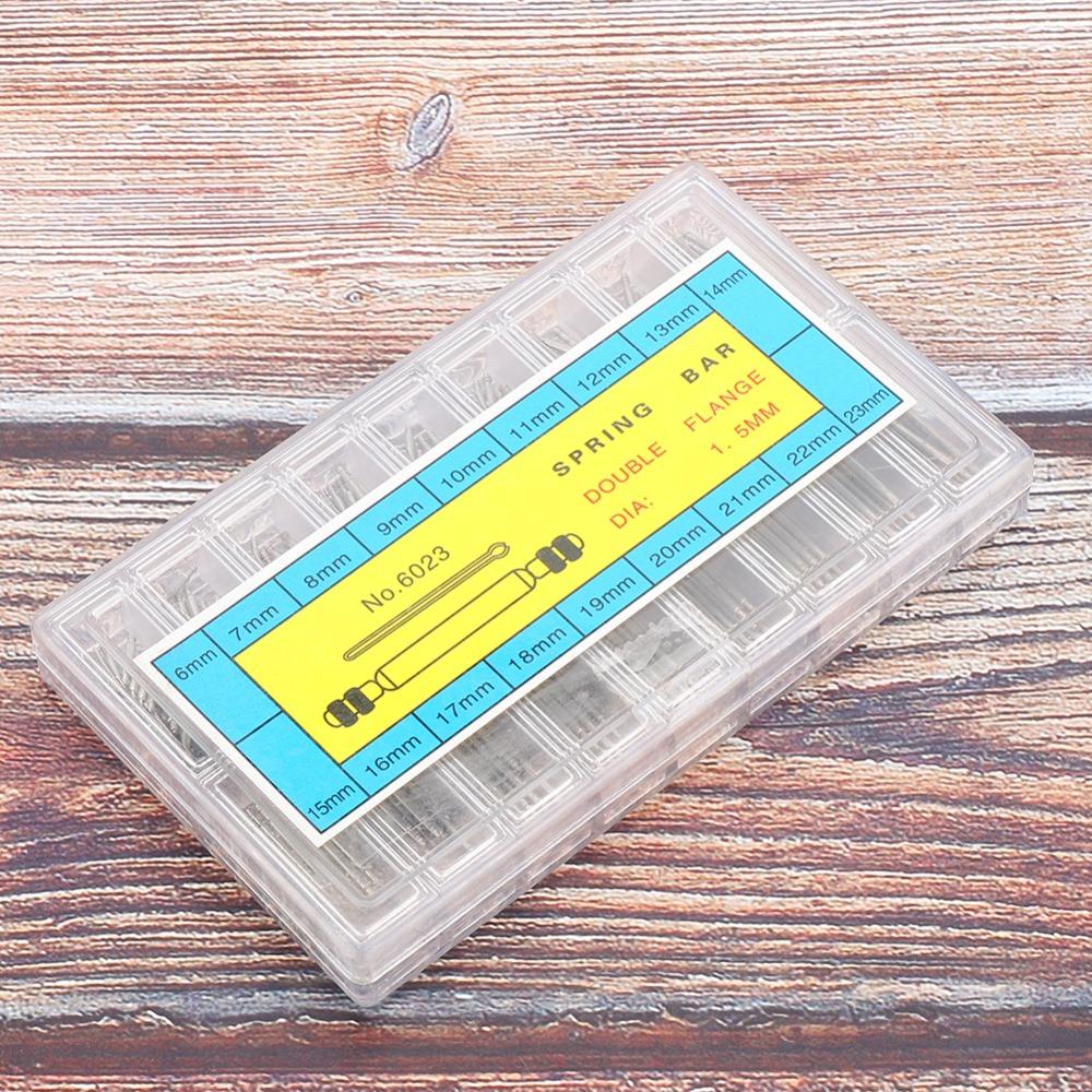 Metal Watch Spring Bar 6-23mm Watch Strap Link Pin Watch Repair Tool Kit for DIY Enthusiasts