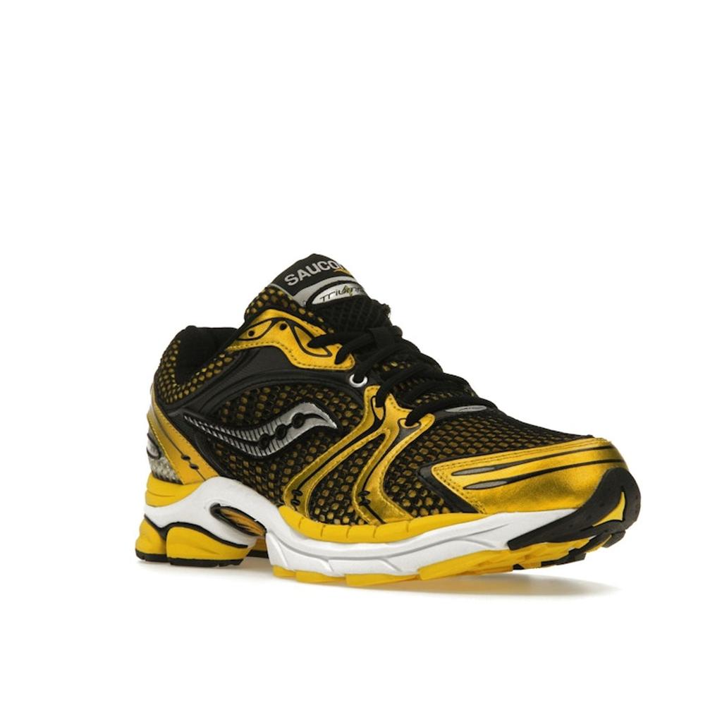 SAUCONY Zapatillas deportivas ProGrid Triumph 4 Lemon Chrome para hombre, color amarillo S70704-1