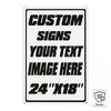 D Flat Customizable Vintage Metal Mural Logo Tin Personalized Cafe Decor with Your TextImage WallMounted No Electricity