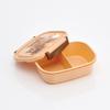 Skater Easy Light Bento Sealable Storage Chataro and & Box, Large, 720ml, Microwave-Safe, Container, Container, Kinako, XPM5-A
