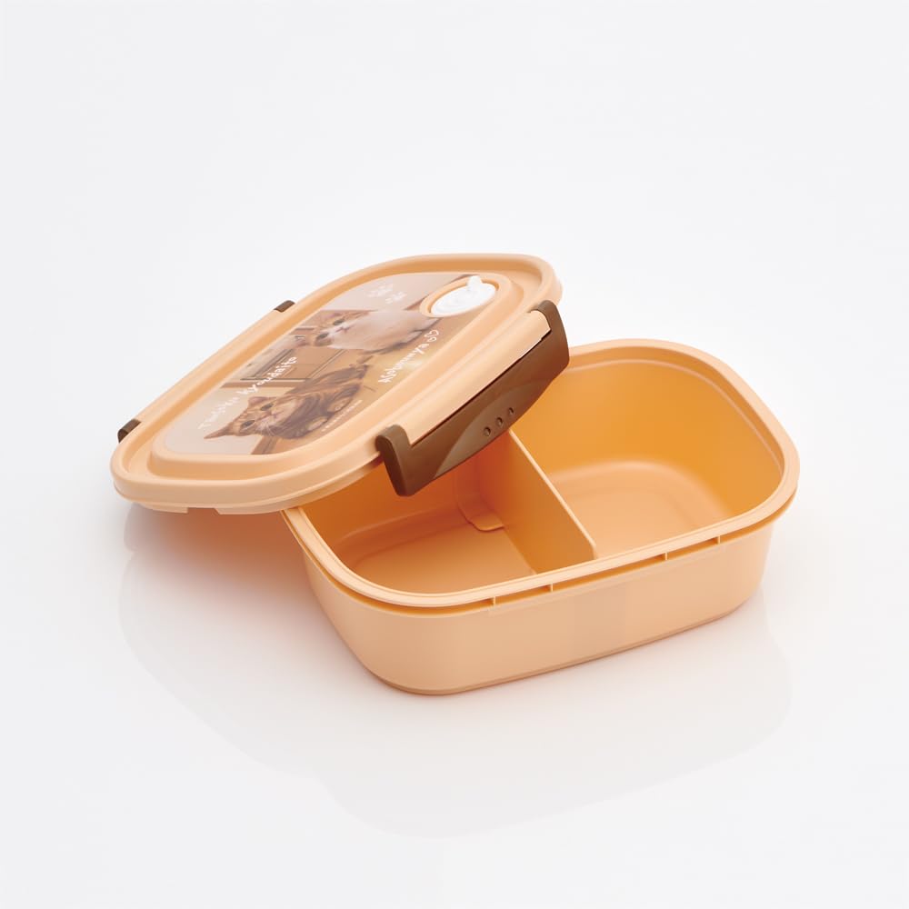 Skater Easy Light Bento Sealable Storage Chataro and & Box, Large, 720ml, Microwave-Safe, Container, Container, Kinako, XPM5-A