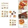 Decorazione Autunnale Raccolta, Zucca Mini Assortita, Pigne e Ghiande per Feste Festive di Halloween, Forniture per Decorazioni