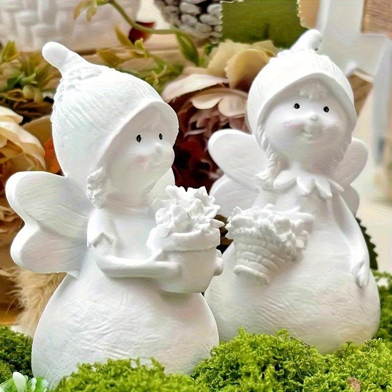 2026 Angel Fairy Flower Holder Mold Suitable For Plaster,Resin,Concrete Candle Making,Home Decor Crafts,Desktop Decoration Mold
