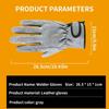 Anti-Slip Leather  Work Gloves Wear-resistant Labor Protection  Gloves Welding Gloves  Garden