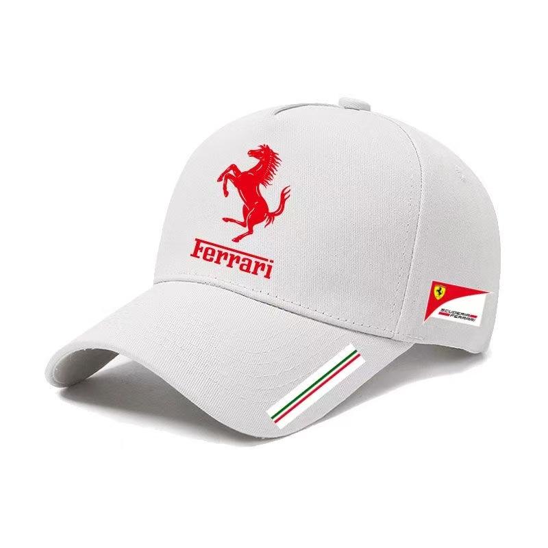 F1 Rennteam Baseballkappe Auto Logo Lässige Kappen Verstellbar Outdoor Radsport Sportmützen Für Ferrari 308 GT4 328 GTB/GTS F355 360