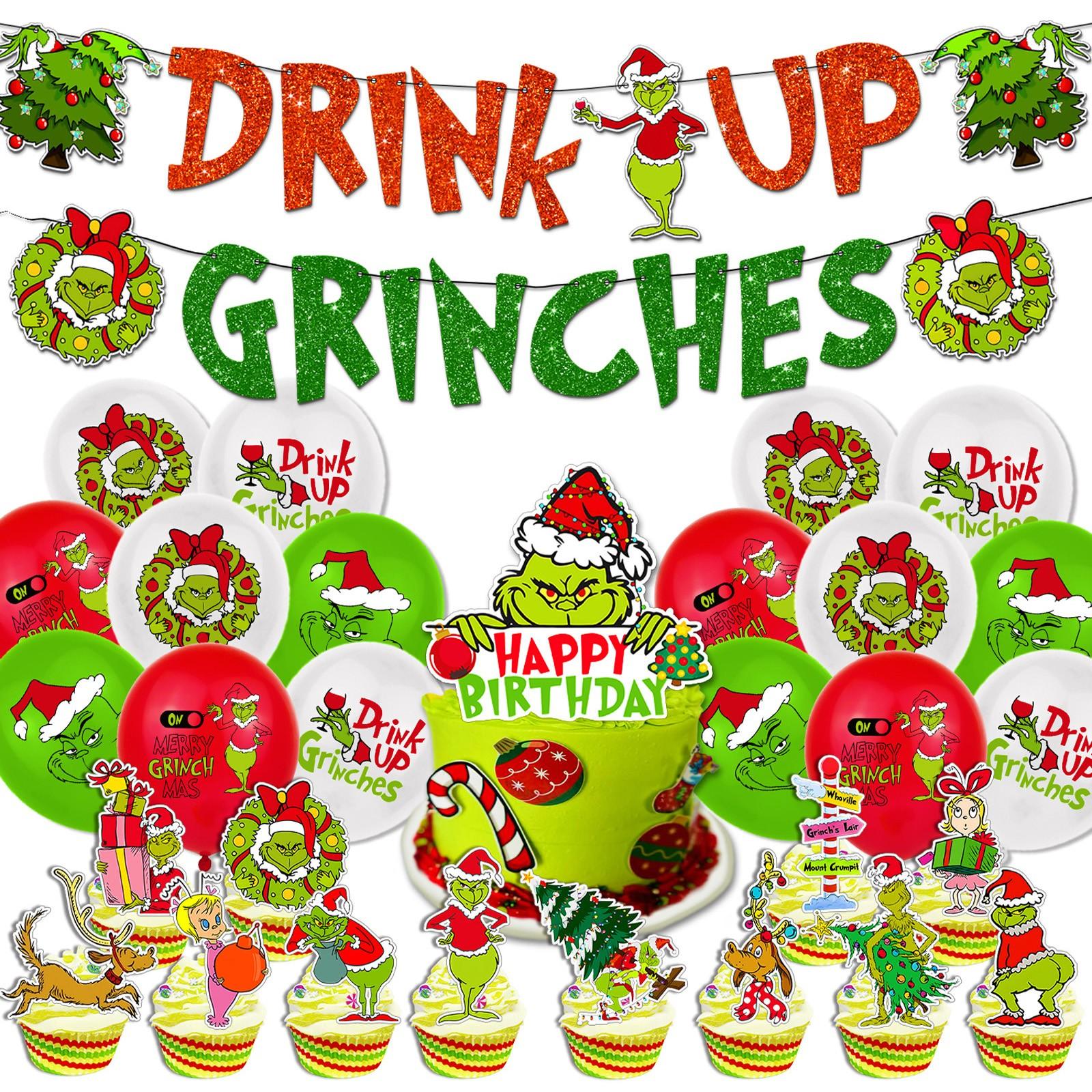 

Theme Party Decoration Flag Pulling Cake Plaque Sticker Set One Size