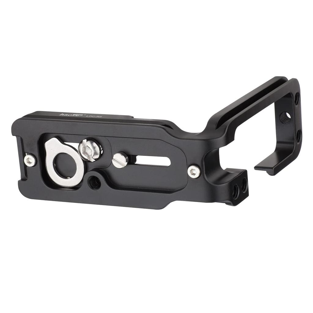Haoge LPC-R5 L-Bracket for Canon EOS R5/R6 Camera, Arca-Style Compatible Quick Release Plate