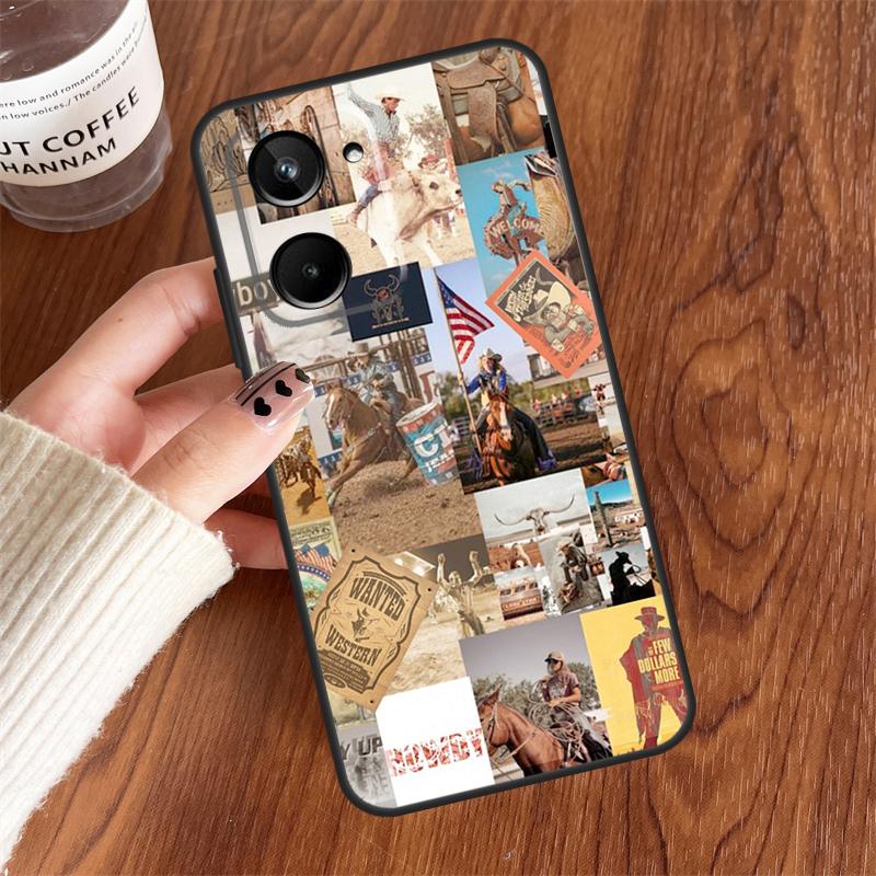 

Cowboy Cowgirl Howdy Western Ranch For Realme 15 Pro GT7 GT6 10 11 12 13 14 Pro Plus C75 C71 C65 C63 C61 C53 C67 C35 C55 Case Realme C53