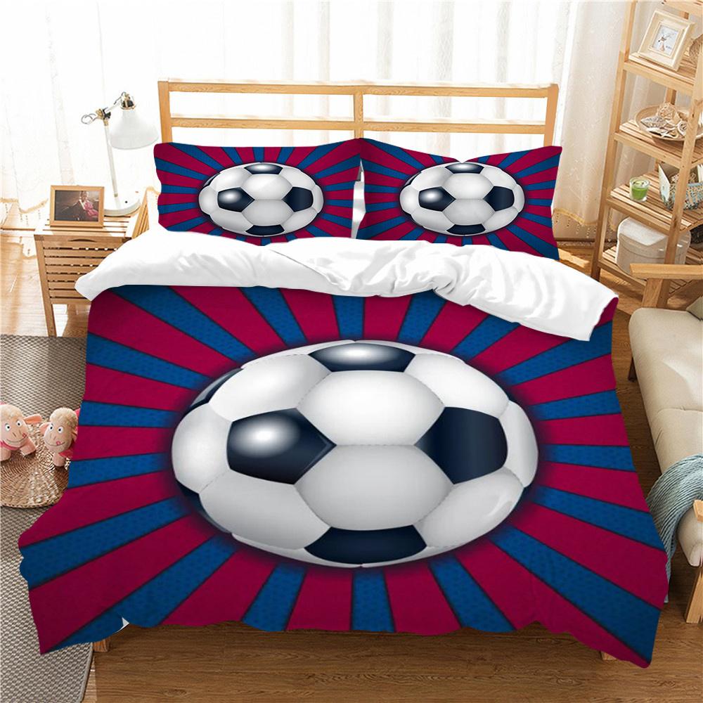 Set de lenjerie de pat cu imprimeu creativ Copii Adolescenți Seturi de lenjerie de pat dublu King Size Textile de casă de lux