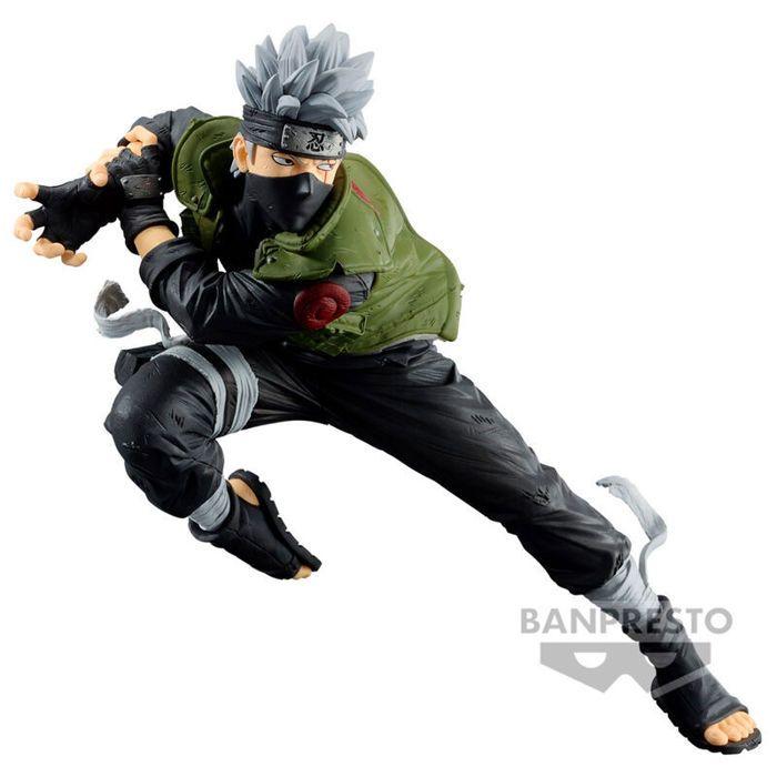 Figurine De Collection - Banpresto - Naruto Shippuden - Hatake Kakashi - Qualité Supérieure - Design Détaillé